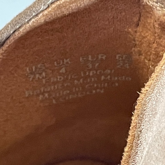 Dr. Scholl's London Block Heel Bootie brown 7M - Picture 7 of 11